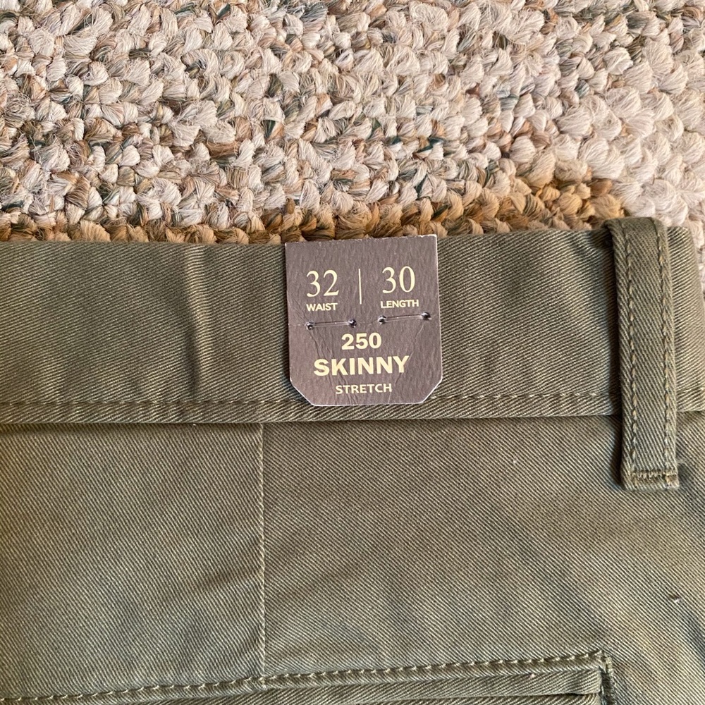 Skinny leg with stretch Chinos